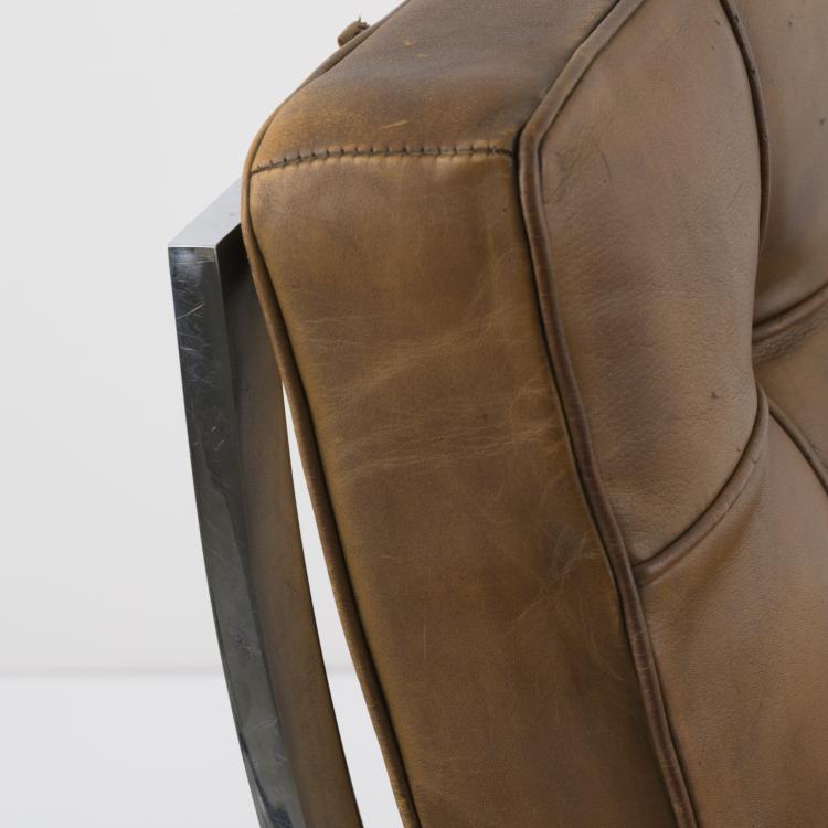 Bild 11 zu Objekt, 'Barcelona chair' with ottoman, 1929, Ludwig Mies van der Rohe, Knoll International, New York, 157A 28