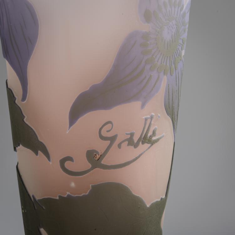 Bild 2 zu Objekt, 'Cl&eacute;matites' vase, 1908-20, Emile Gall&eacute;, Gall&eacute;, &Eacute;tablissements, Nancy, 156B 215