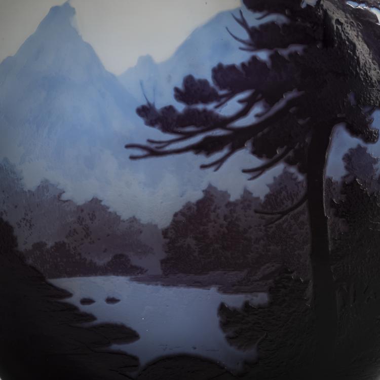 Bild 4 zu Objekt, 'Paysage des Vosges' vase, c. 1914, Emile Gall&eacute;, Gall&eacute;, &Eacute;tablissements, Nancy, 156B 222