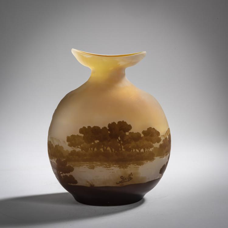 Bild 1 zu Objekt, 'Paysage' vase, 1909-20, Emile Gall&eacute;, Gall&eacute;, &Eacute;tablissements, Nancy, 156B 216