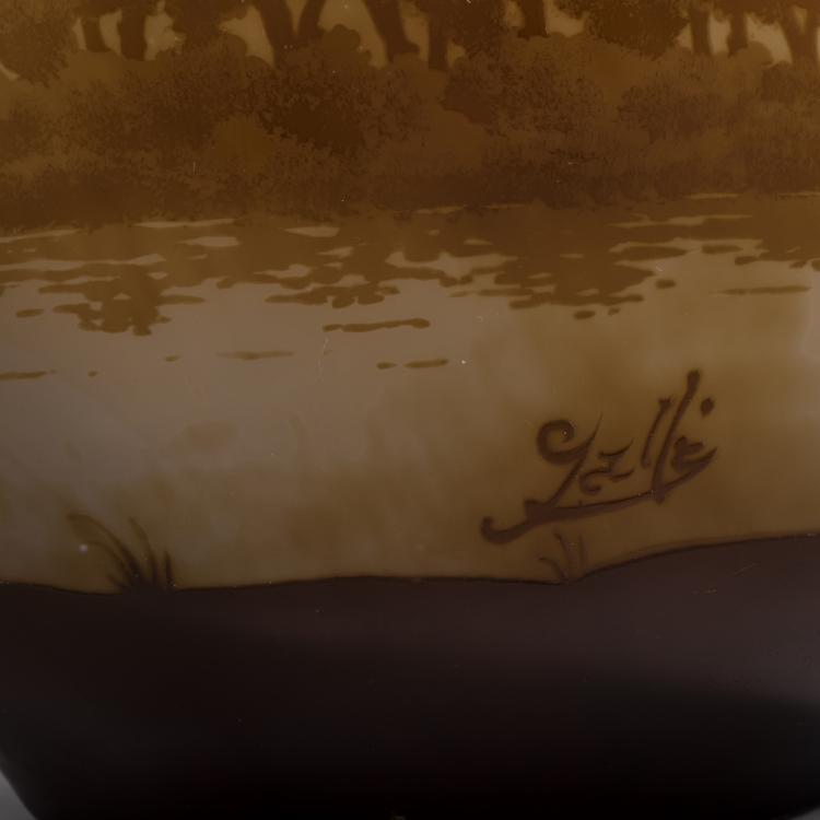 Bild 2 zu Objekt, 'Paysage' vase, 1909-20, Emile Gall&eacute;, Gall&eacute;, &Eacute;tablissements, Nancy, 156B 216