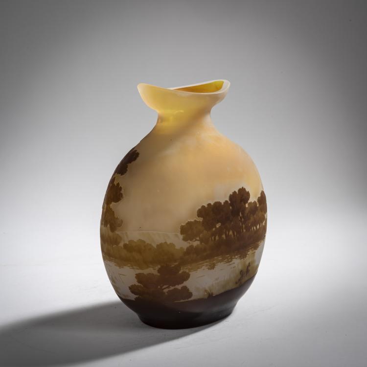 Bild 3 zu Objekt, 'Paysage' vase, 1909-20, Emile Gall&eacute;, Gall&eacute;, &Eacute;tablissements, Nancy, 156B 216