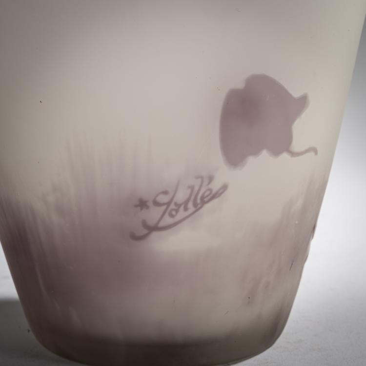 Bild 3 zu Objekt, 'Glycines' vase, 1905-08, Emile Gall&eacute;, Gall&eacute;, &Eacute;tablissements, Nancy, 156B 193