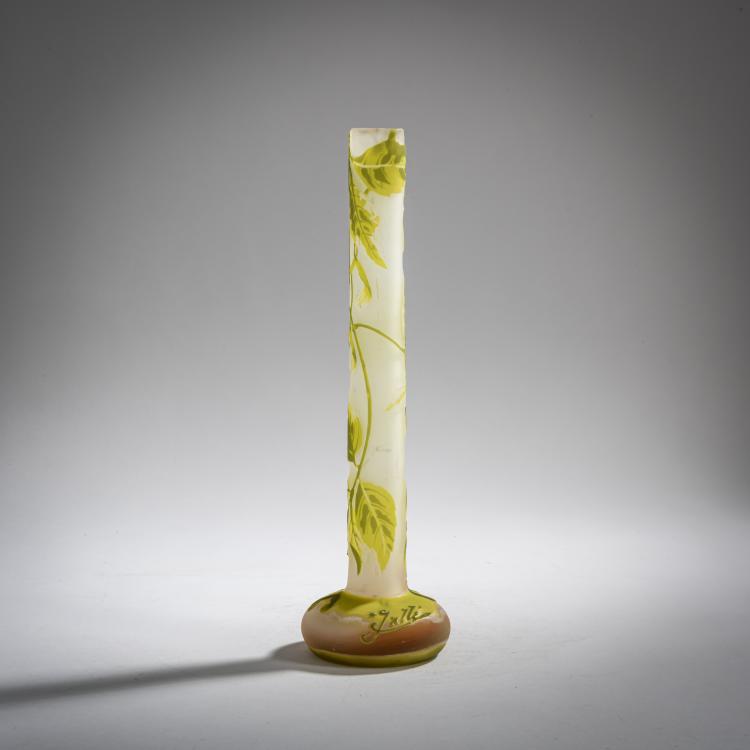 Bild 1 zu Objekt, '&Eacute;rable &agrave; feuilles de fr&ecirc;ne' vase, 1905-08, Emile Gall&eacute;, Gall&eacute;, &Eacute;tablissements, Nancy, 156B 194