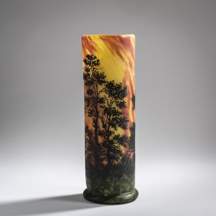 Bild 2 zu Objekt, Vase 'Paysage, soleil couchant', 1911-13, Antonin Daum, Daum Fr&egrave;res, Nancy, 156B 155