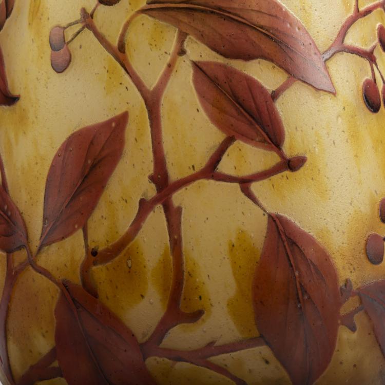 Bild 3 zu Objekt, 'Baies d'Aronia' vase, 1920s, Antonin Daum, Daum Fr&egrave;res, Nancy, 156B 168