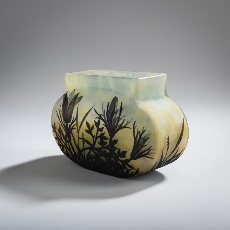 Bild 2 zu Objekt, 'An&eacute;mones pulsatilles' vase, 1913, Antonin Daum, Daum Fr&egrave;res, Nancy, 156B 161