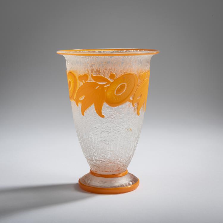 Bild 2 zu Objekt, 'Fleurs stylis&eacute;es' vase, 1922, Antonin Daum, Daum Fr&egrave;res, Nancy, 156B 169