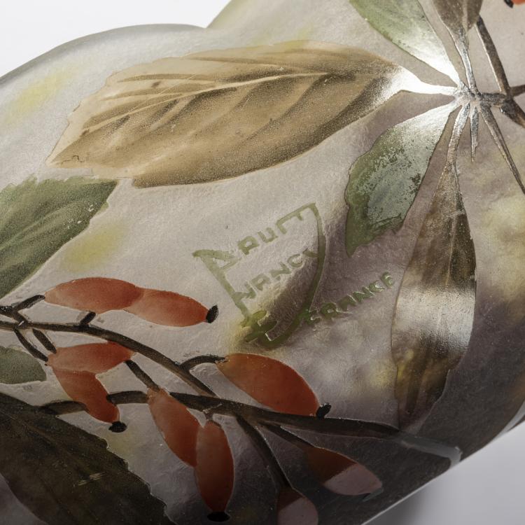 Bild 6 zu Objekt, '&Eacute;pine Vinette' bowl, c. 1910, Antonin Daum, Daum Fr&egrave;res, Nancy, 156B 154