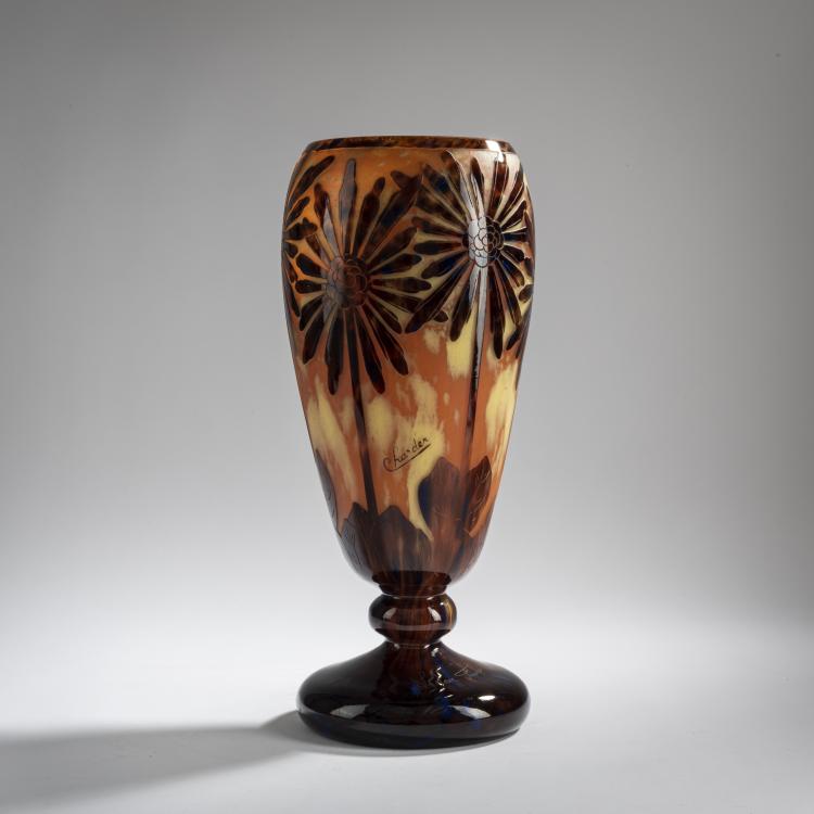 Bild 1 zu Objekt, Vase 'Cocotiers', 1927-28, Charles Schneider, Schneider, &Eacute;pinay-sur-Seine, 156B 291