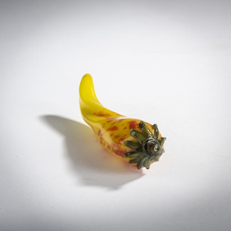 Hauptbild zu Objekt, 'Fruits et L&eacute;gumes', 'Poivron', 1920-25, Charles Schneider, Schneider, &Eacute;pinay-sur-Seine, 156B 276