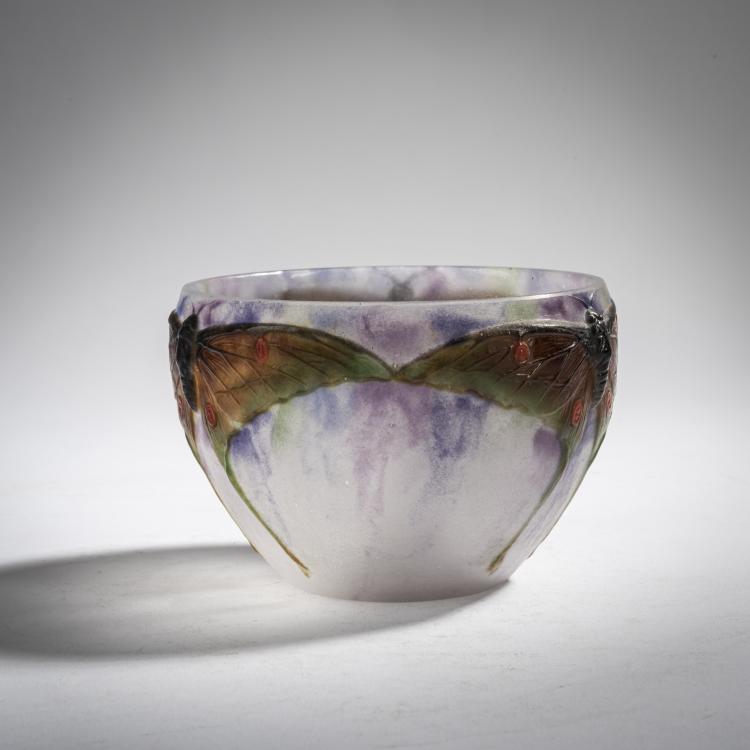 Bild 1 zu Objekt, Schale 'Papillons', 1915, Gabriel Argy-Rousseau, Argy-Rousseau, Gabriel, Paris, 156B 80