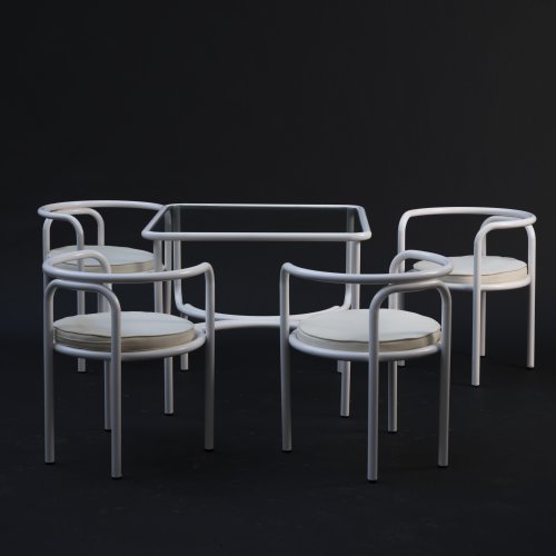 4 'Locus Solus' chairs and table, 1964