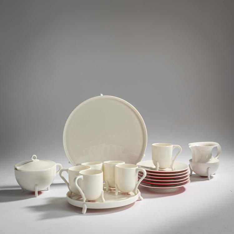 Hauptbild zu Objekt, Service 'Victoria', 1990, Oscar Tusquets Blanca, Driade, Caorso, 157B 356