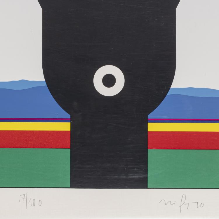 Bild 1 zu Objekt, 'Parkuhr', 1970, Werner N&ouml;fer, 157C 717