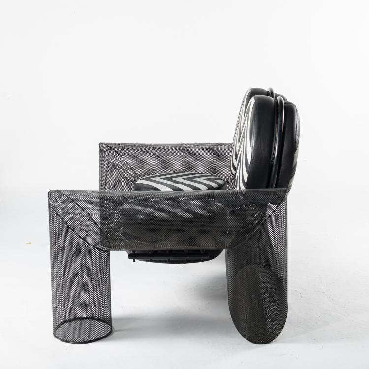 Bild 2 zu Objekt, 'Re e Regina' settee, 1985, Mario Botta, Alias, Mailand, 158A 293