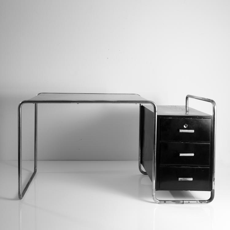 Bild 1 zu Objekt, 'B 65' (variation) writing desk, 1929/30, Marcel Breuer, Thonet, Frankenberg (zugeschrieben), 157A 32