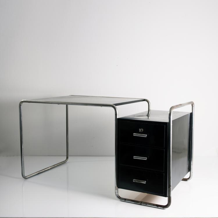 Bild 2 zu Objekt, 'B 65' (variation) writing desk, 1929/30, Marcel Breuer, Thonet, Frankenberg (zugeschrieben), 157A 32