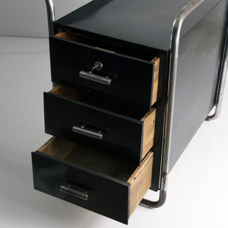 Bild 3 zu Objekt, 'B 65' (variation) writing desk, 1929/30, Marcel Breuer, Thonet, Frankenberg (zugeschrieben), 157A 32