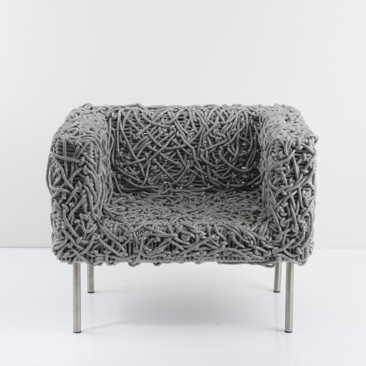 Hauptbild zu Objekt, Armlehnsessel 'Azul', 1993, Edra, Mailand, 157B 579