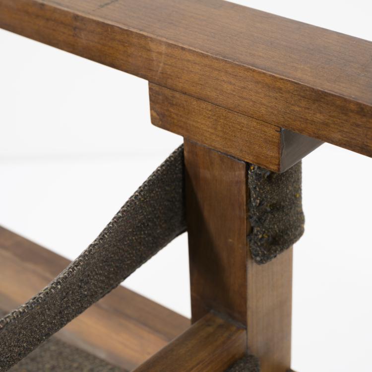 Bild 1 zu Objekt, 'ti 1a' wooden-slat chair, 1924, Marcel Breuer, Bauhaus, Weimar, 157A 23