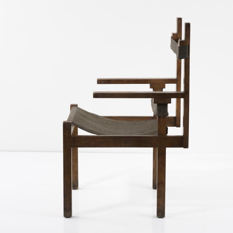 Bild 7 zu Objekt, 'ti 1a' wooden-slat chair, 1924, Marcel Breuer, Bauhaus, Weimar, 157A 23