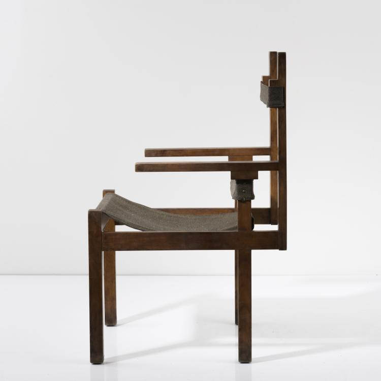 Bild 9 zu Objekt, 'ti 1a' wooden-slat chair, 1924, Marcel Breuer, Bauhaus, Weimar, 157A 23