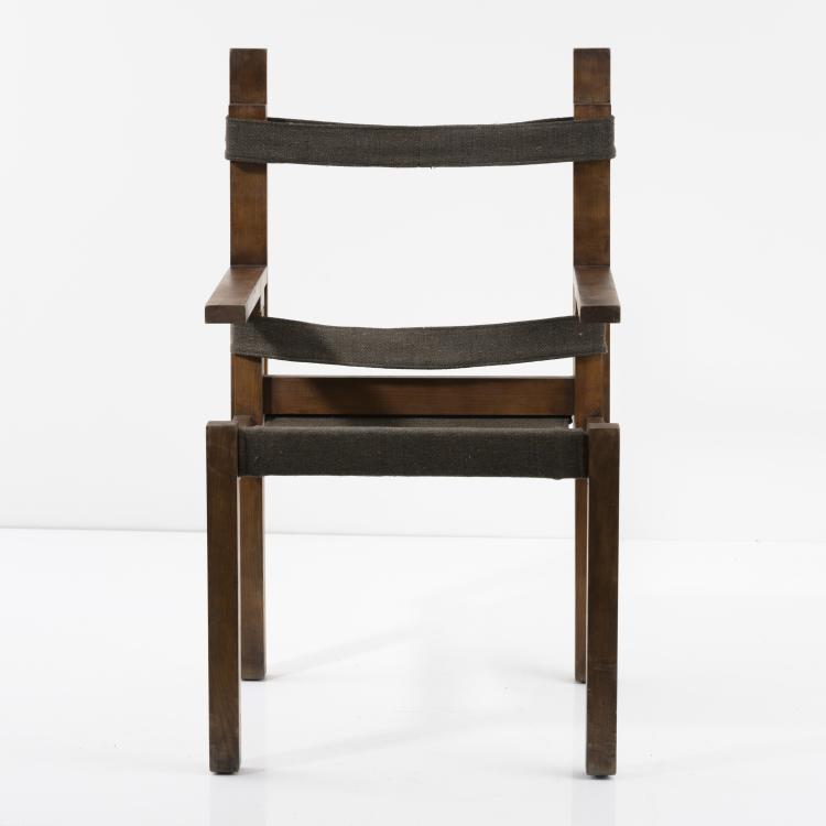 Bild 12 zu Objekt, 'ti 1a' wooden-slat chair, 1924, Marcel Breuer, Bauhaus, Weimar, 157A 23