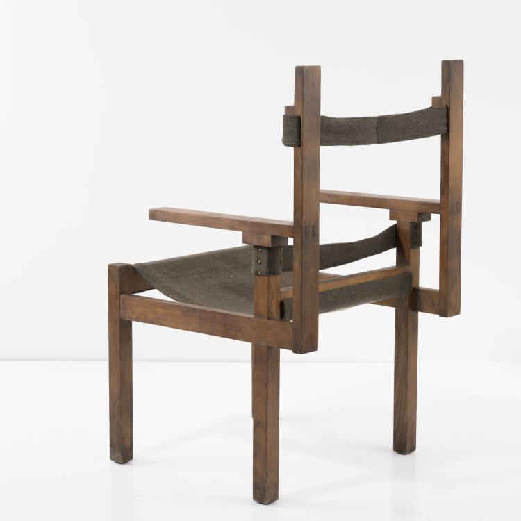 Bild 16 zu Objekt, 'ti 1a' wooden-slat chair, 1924, Marcel Breuer, Bauhaus, Weimar, 157A 23