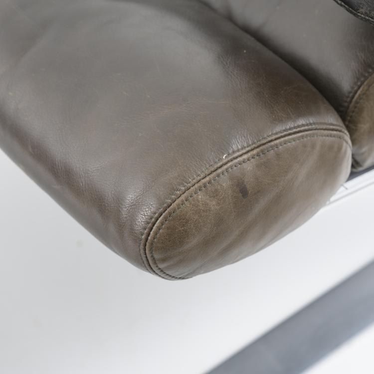 Bild 3 zu Objekt, 'Sinus' armchair and stool, 1976, Reinhold Adolf,Hans-J&uuml;rgen Schr&ouml;pfer, COR, Rheda-Wiedenbr&uuml;ck, 157A 192