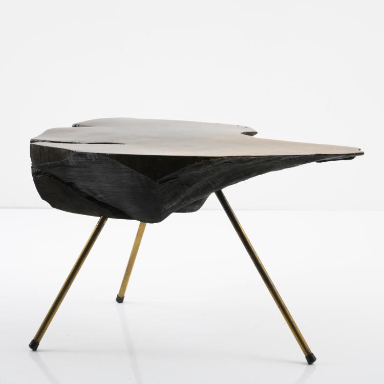 Bild 2 zu Objekt, 'Tree trunk' table, c. 1955, Carl Aub&ouml;ck, Werkst&auml;tte Carl Aub&ouml;ck, Wien, 157B 313
