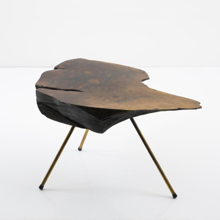 Bild 4 zu Objekt, 'Tree trunk' table, c. 1955, Carl Aub&ouml;ck, Werkst&auml;tte Carl Aub&ouml;ck, Wien, 157B 313