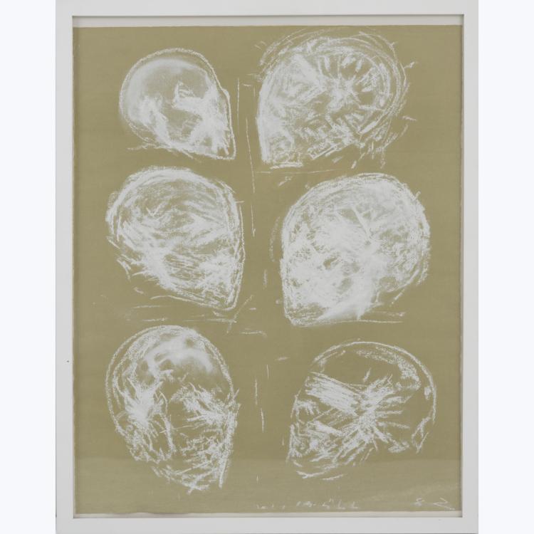 Hauptbild zu Objekt, Untitled (six head studies), 1982, Hede B&uuml;hl, 157C 606