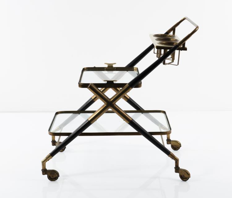 Bild 1 zu Objekt, Liquor cart, c. 1955, Cesare Lacca (attributed), Italien, 158A 51