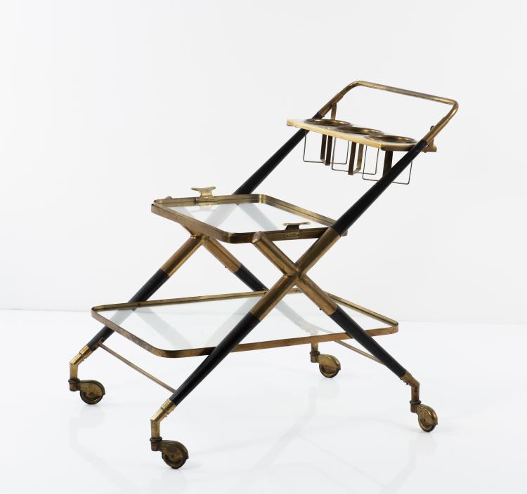 Bild 2 zu Objekt, Liquor cart, c. 1955, Cesare Lacca (attributed), Italien, 158A 51