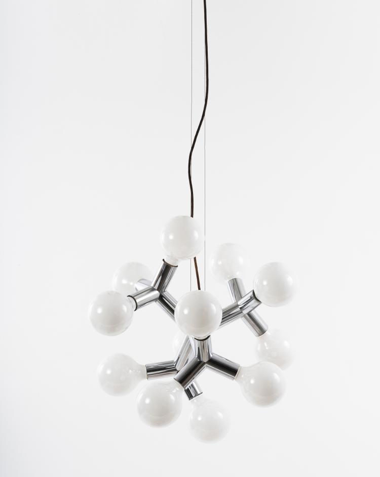 Bild 1 zu Objekt, '12 HL' ceiling light, c. 1974, Kalmar Franken KG, 157A 193