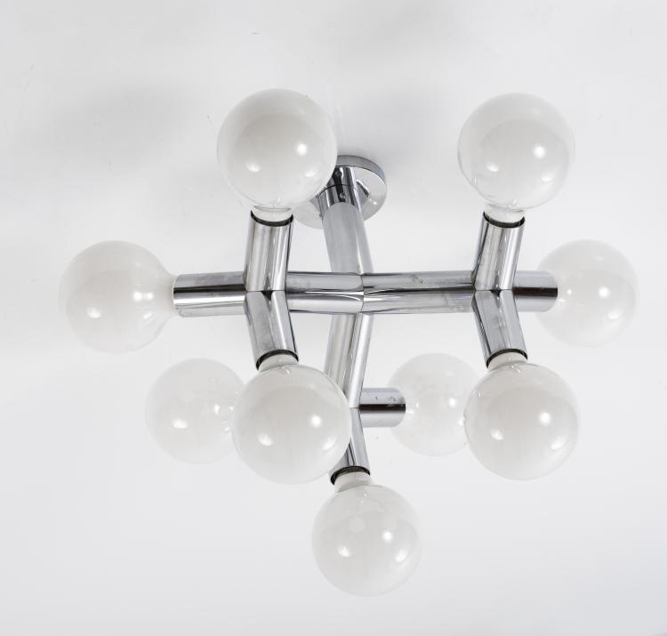 Bild 4 zu Objekt, '9 DL' ceiling light, c. 1974, Kalmar Franken KG, 157A 198