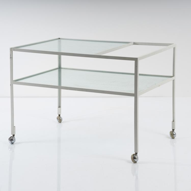 Bild 1 zu Objekt, Serving trolley, 1956, Herbert Hirche, Rosenthal, Espelkamp, 157A 169
