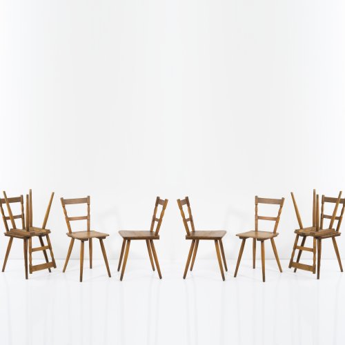 8 'Tübingen' chairs, 1928