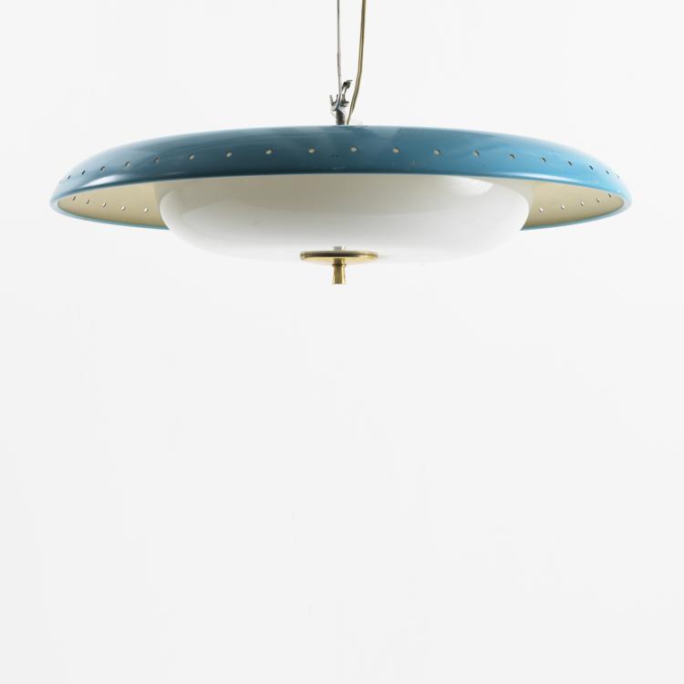 Hauptbild zu Objekt, Ceiling light, c. 1960, Kaiser Leuchten, Neheim-H&uuml;sten, 157A 176