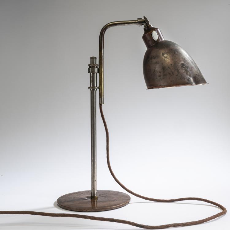 Hauptbild zu Objekt, Small 'Rondella' table light, 1927/28, Christian Dell, Rondella Beleuchtungsk&ouml;rperfabrik GmbH, Oberursel, 1928-31, 157A 15