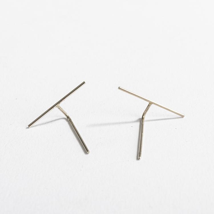 Hauptbild zu Objekt, Pair of earrings, 1990s, Herman Hermsen, 157D 980