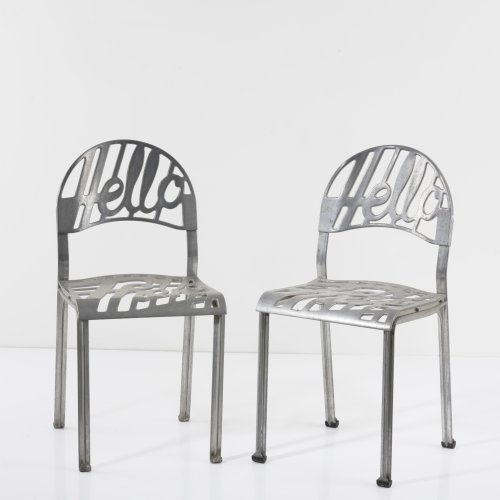 2 'Hello' chairs, 1977/78