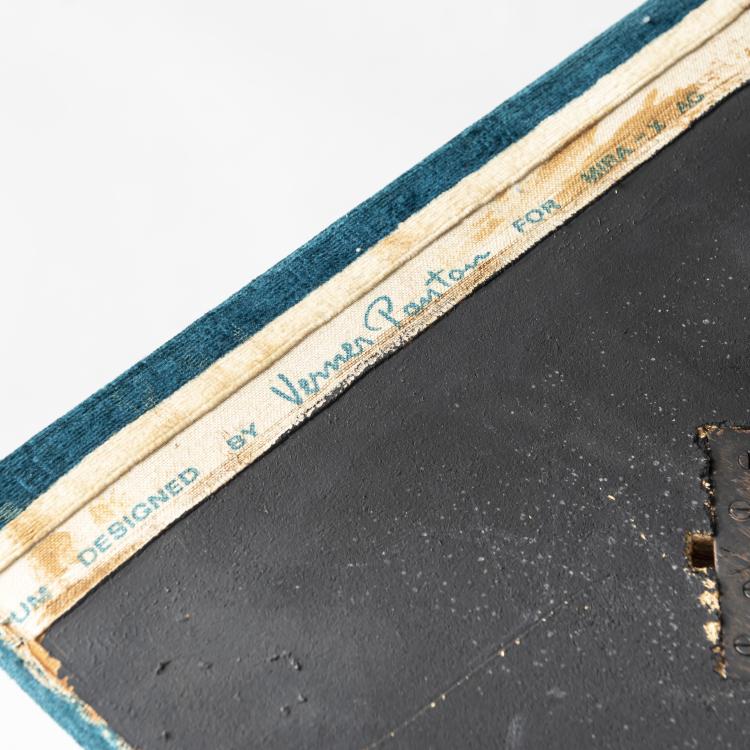 Bild 1 zu Objekt, Decorative textile plate, 1969, Verner Panton, Mira-X, Z&uuml;rich, 158B 505