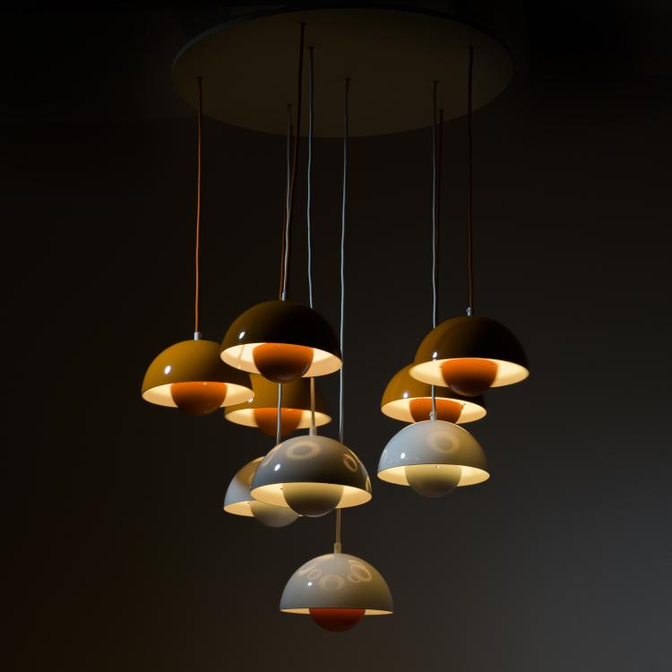 Bild 2 zu Objekt, 'Flower pot' ceiling light, 1969, Poulsen, Louis, Kopenhagen, 158B 508
