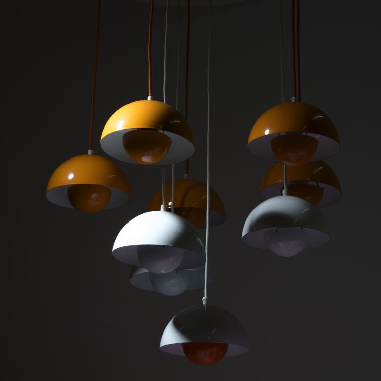 Bild 4 zu Objekt, 'Flower pot' ceiling light, 1969, Poulsen, Louis, Kopenhagen, 158B 508