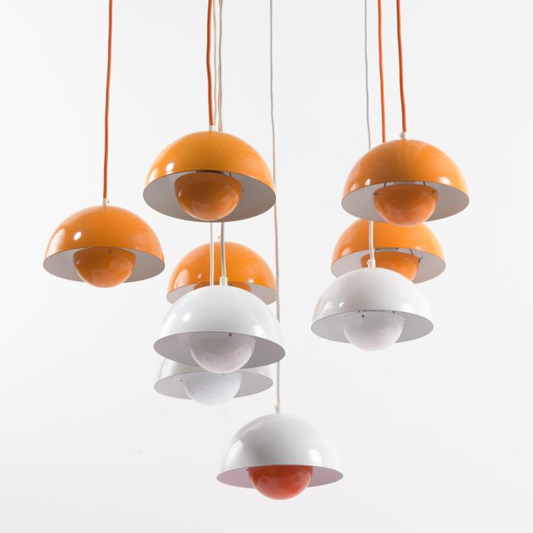 Bild 5 zu Objekt, 'Flower pot' ceiling light, 1969, Poulsen, Louis, Kopenhagen, 158B 508