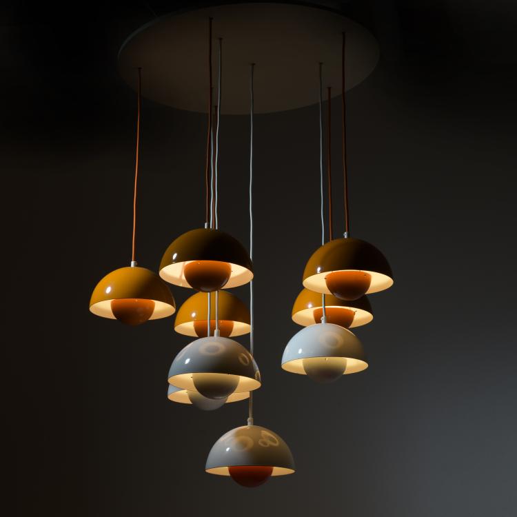 Bild 6 zu Objekt, 'Flower pot' ceiling light, 1969, Poulsen, Louis, Kopenhagen, 158B 508