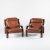 2 'Woodline' armchairs, 1964