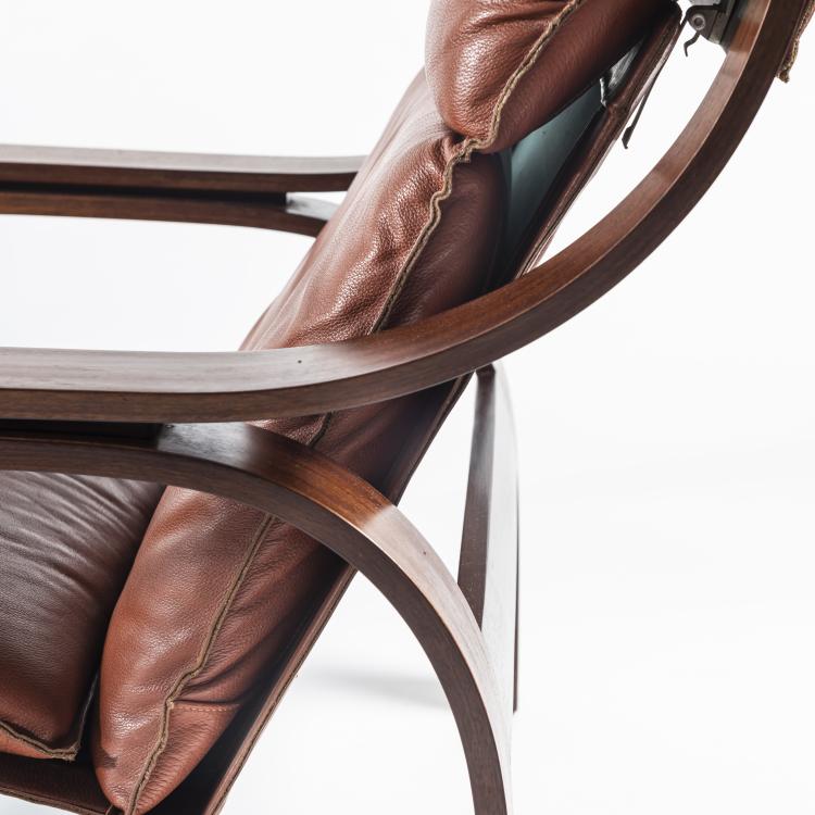 Bild 4 zu Objekt, 2 'Woodline' armchairs, 1964, Marco Zanuso, Arflex, Mailand, 158A 142